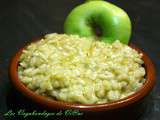 Risotto à la pomme verte