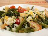 Salade de haricots verts et haddock