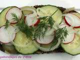 Smørrebrød hareng-pomme de terre