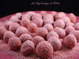 Truffes aux biscuits roses de Reims