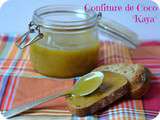 Confiture de coco « Kaya »