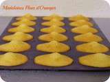 Fou de patisserie : Madeleines fleur d’oranger