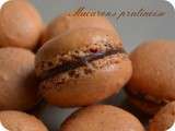 Macarons pralinoise