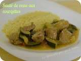 Sauté de veau aux courgettes