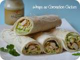 Wraps au Coronation chicken