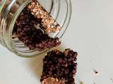 Barres tendres choco-quinoa