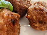 Boulettes aigres-douces sans gluten