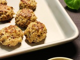 Croquettes de poulet haché et quinoa