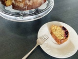 Gâteau Bundt aux bleuets et citron