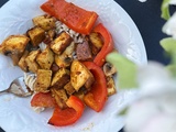 Nouilles au tofu épicé