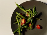 Salade de tomates et de haricots