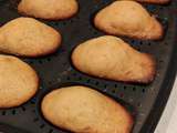 Madeleines sans gluten vanille au cake factory