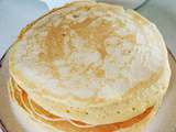 Pancakes au lait de coco vanille sans gluten