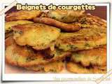 Beignets de courgettes