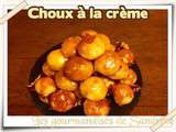 Choux à la crème pâtissière et au caramel