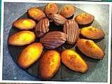 Madeleines miel citron