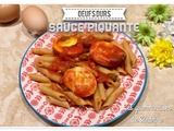 Oeufs durs en sauce piquante