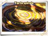 Tarte spirale courgettes / aubergines - un tour entarté