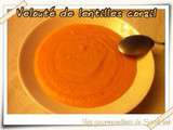 Velouté de lentilles corail aux carottes et pommes de terre