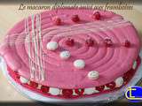 Macaron diplomate anisé aux framboises fraîches