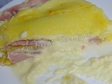 Asperges au jambon et béchamel