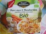 Avis sur le porc aux deux moutardes carottes & blé concassé