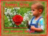 Bonne fêtes aux mamans