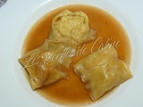 Bouillon wonton aux crevettes et au porc