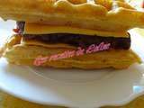 Burger gaufre