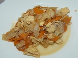 Chou sauté aux oeufs