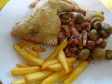 Cuisses de poulet cocotte