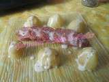 Eventail de Saucisse de Morteau, sauce Cancoillotte