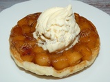 Glace au camembert et ses petites tatins de pommes