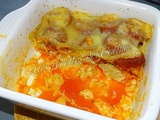 Gratin de chorizo raclette