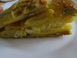 Omelette sucrée aux pommes