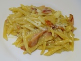 Pastasotto de trofie au jambon croustillant