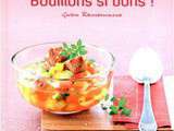 Petits pois-carottes en bouillon qui fait lire et grandir