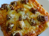 Pizza merguez