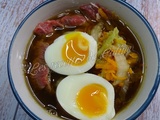 Ramen de boeuf aux nouilles udon