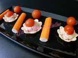 Rillettes de surimi en fleurette