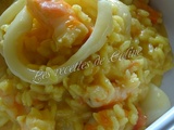 Risotto d’encornets