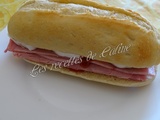 Sandwich jambon / chèvre