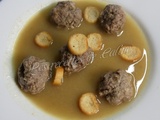 Soupe aux boulettes