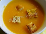 Soupe de carottes et pommes de terre