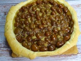 Tarte aux mirabelles et crème d’amandes