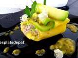 Cannelloni de mangue tartare de daurade