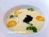 Mousse de haddock au caviar de Hareng et kumquat