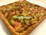 Tarte à la rhubarbe simplissime