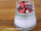 Verrine fruité – octobre rose