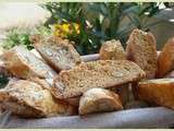 Cantuccini ou Croquants aux Amandes